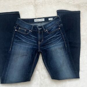 BKE Women's Indigo Boot Cut Jeans